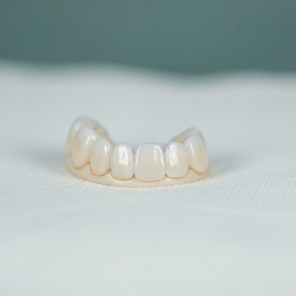 Pristine dental crown restoration — Lonely Seaside Dentist